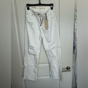 White jeans